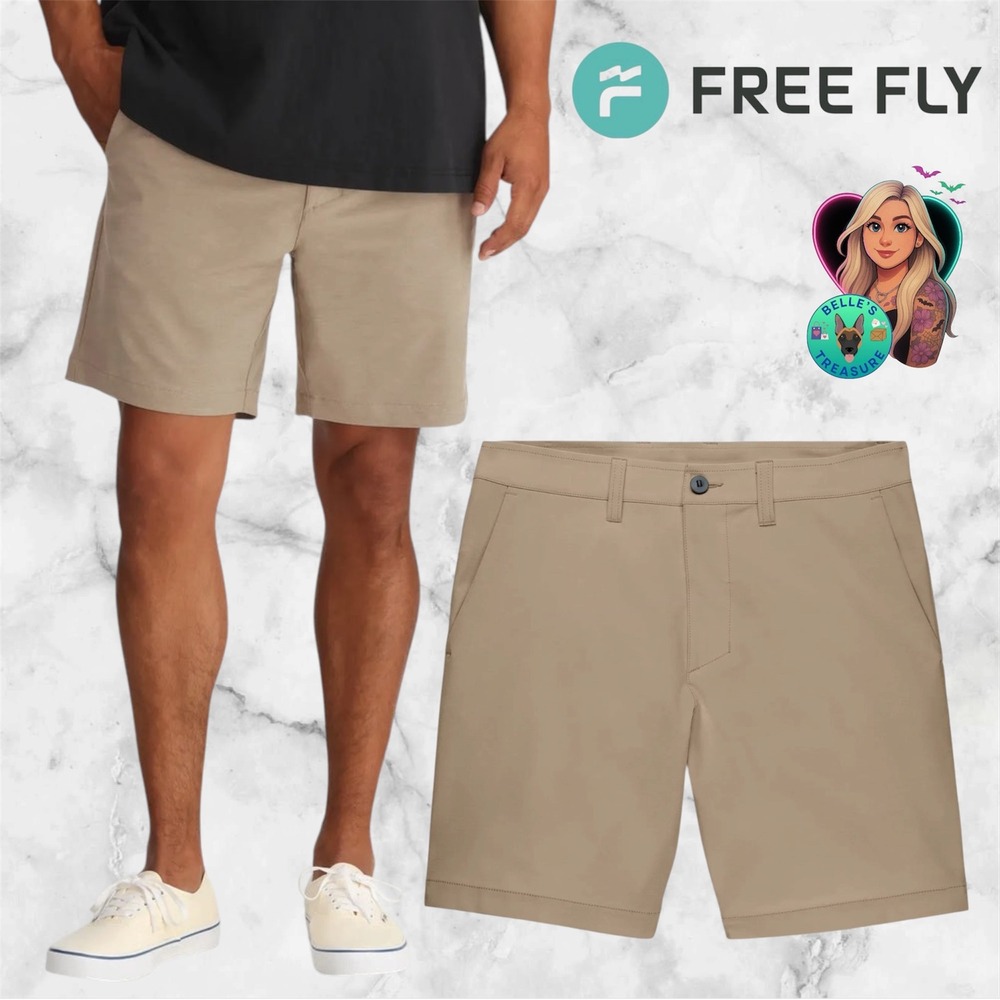 Free‎ Fly Men's 30 Palmera Hybrid Short Performance Shorts Trunks Quick Dry Swim